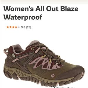 Merrell Women’s All Out Blaze Hiking Shoe
